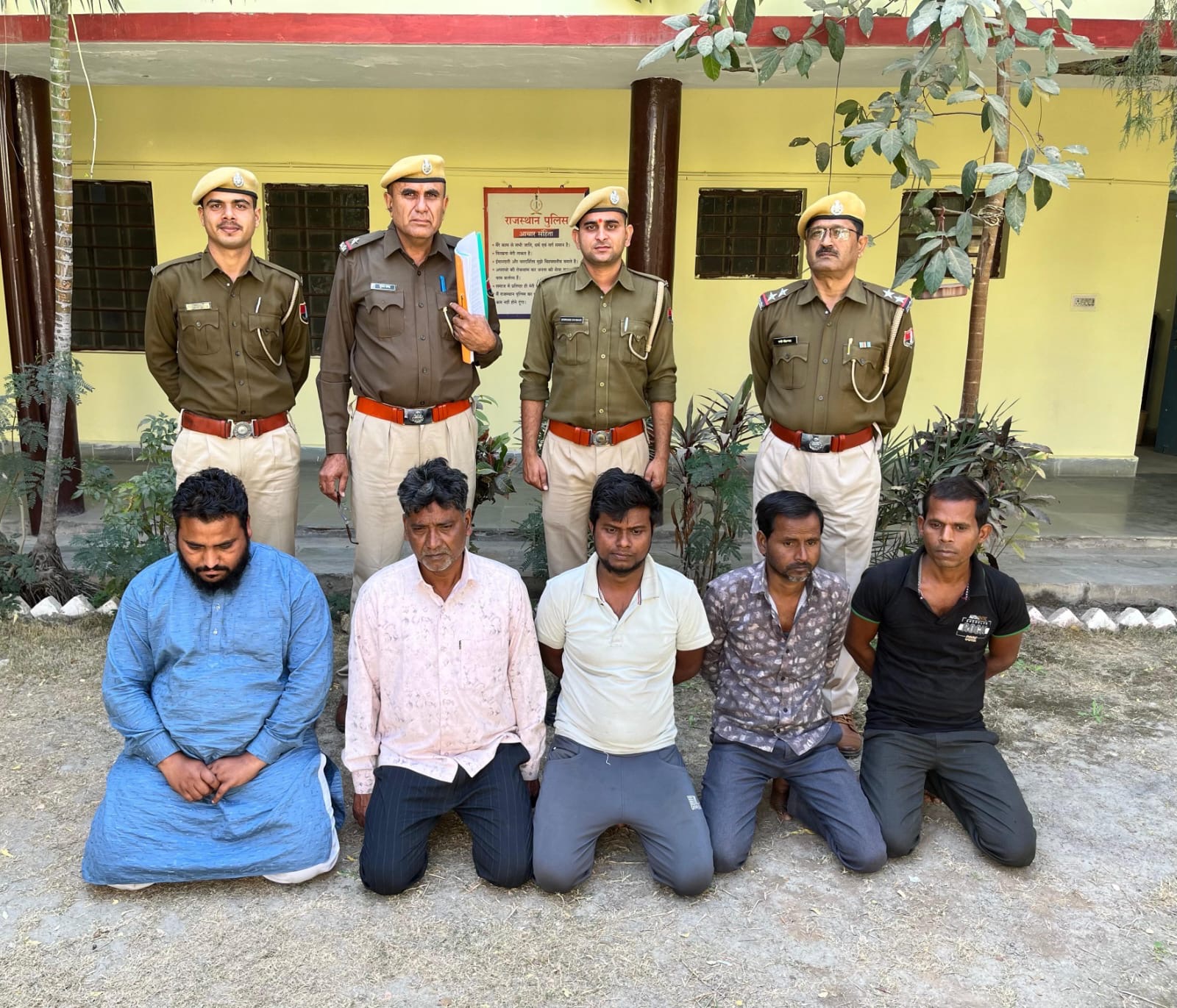 भीनमाल पुलिस की ऑपरेशन भौकाल के तहत बड़ी कार्रवाई