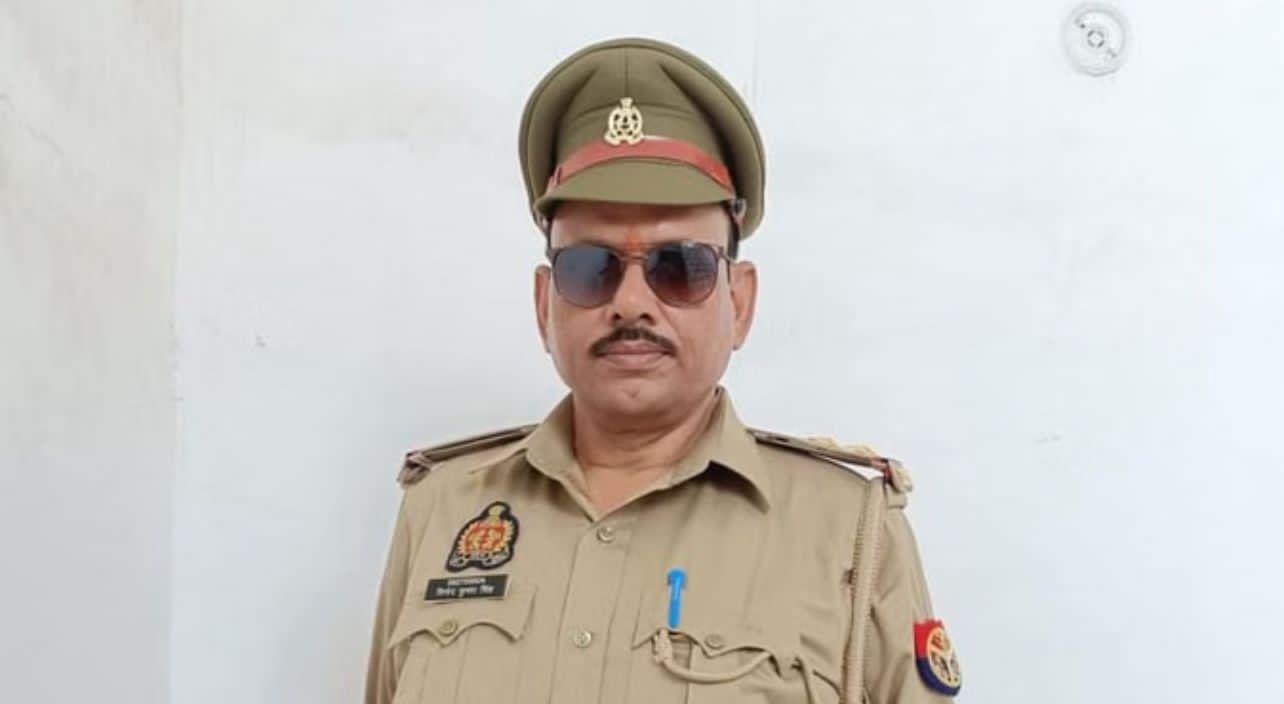 तेज रफ्तार ट्रक की चपेट में आए दरोगा की मौतपरिवार में मातम, स्पेशल ड्यूटी करके लौट रहे थे