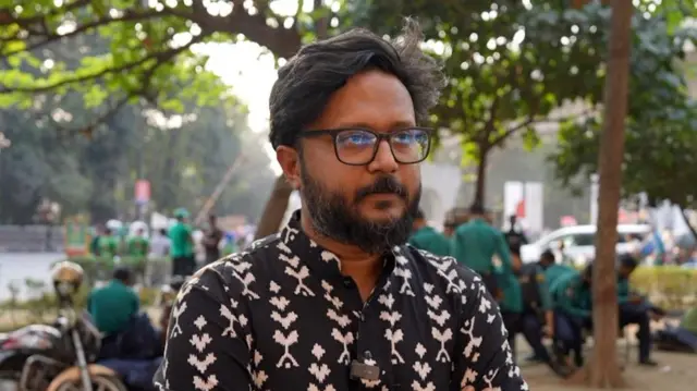 नेशनल सिटीज़न पार्टी के संयुक्त संयोजक ऑनिक रॉय