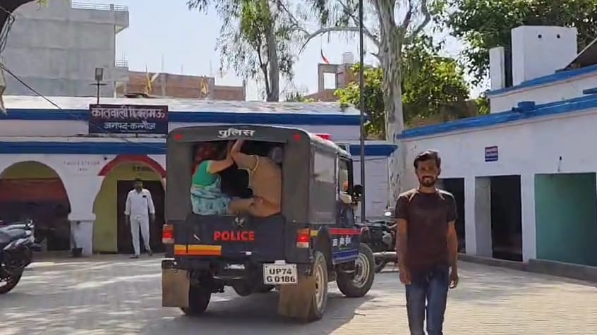 कन्नौज: छिबरामऊ पुलिस का ओयो होटल में छापा