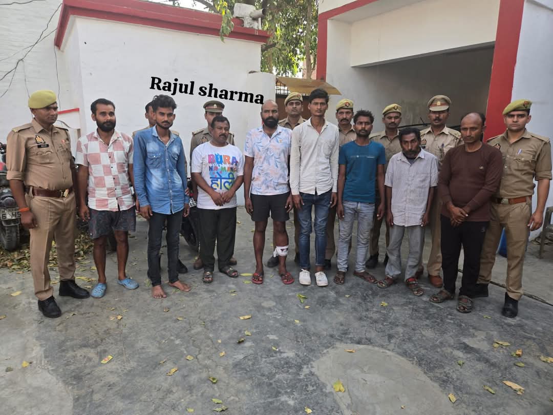 प्रयागराज:युवक को जिंदा जलाने के मामले का हुआ 24घंटे में खुलासा, 8 गिरफ्तार प्रेम प्रसंग को लेकर युवक को जलाया गया था जिंदा