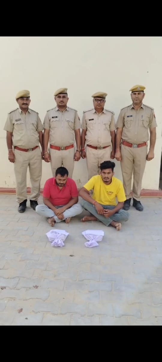 बागोड़ा पुलिस की बड़ी कार्रवाई, 3.67 लाख की जाली मुद्रा के साथ दो आरोपी गिरफ्तार