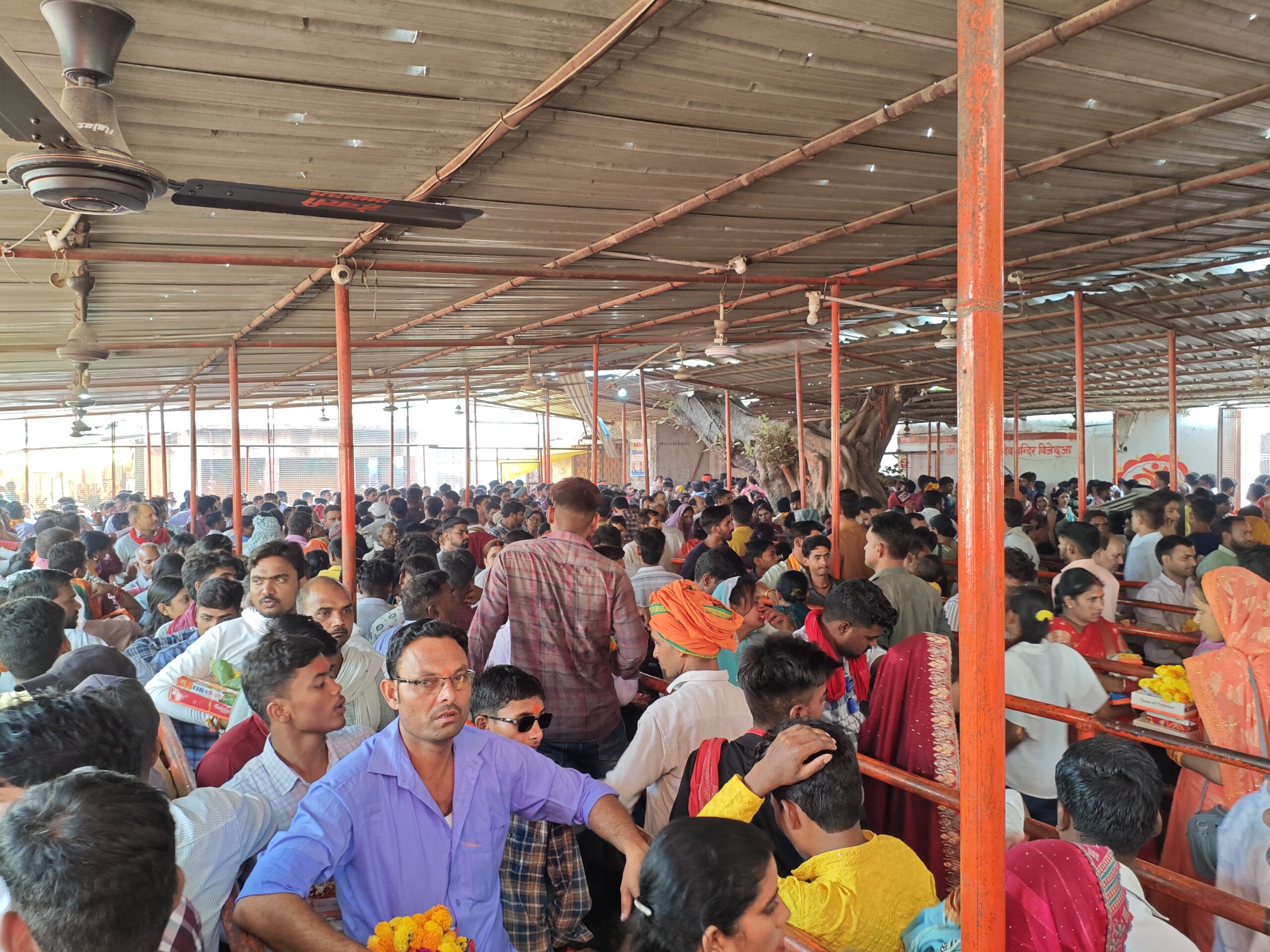 ज्येष्ठ मास के दूसरे मंगलवार कृष्ण पक्ष अष्टमी को पौराणिक धर्म स्थल विजेथुआ महावीर धाम में हनुमानजी के दर्शन पूजन के लिए आस्था का सैलाब उमड़ पड़ा।