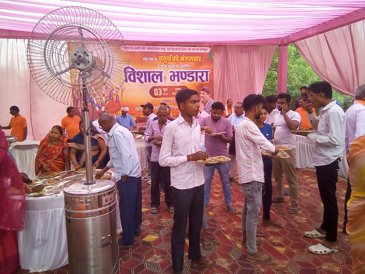 विजेथुआ महावीरन मे भक्ति, सेवा और समर्पण का अद्वितीय संगम