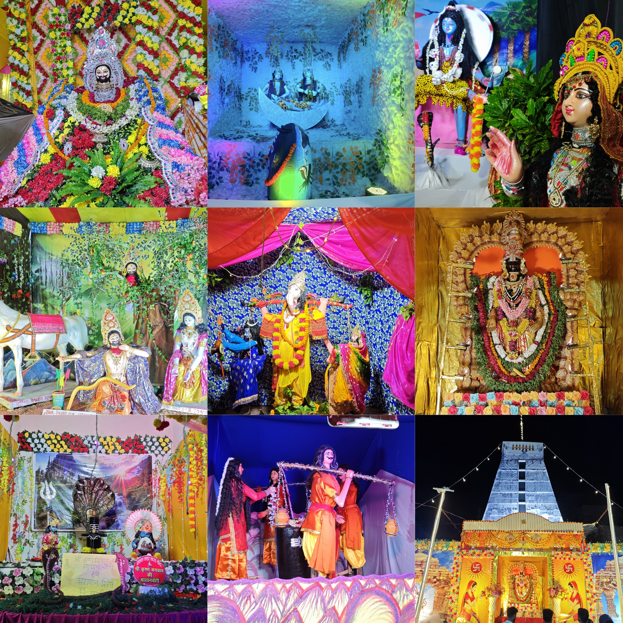 दो दिवसीय श्रीकृष्ण जन्मोत्सव बरही संपन्न, झांकियों और सांस्कृतिक कार्यक्रमों ने बांधा समां