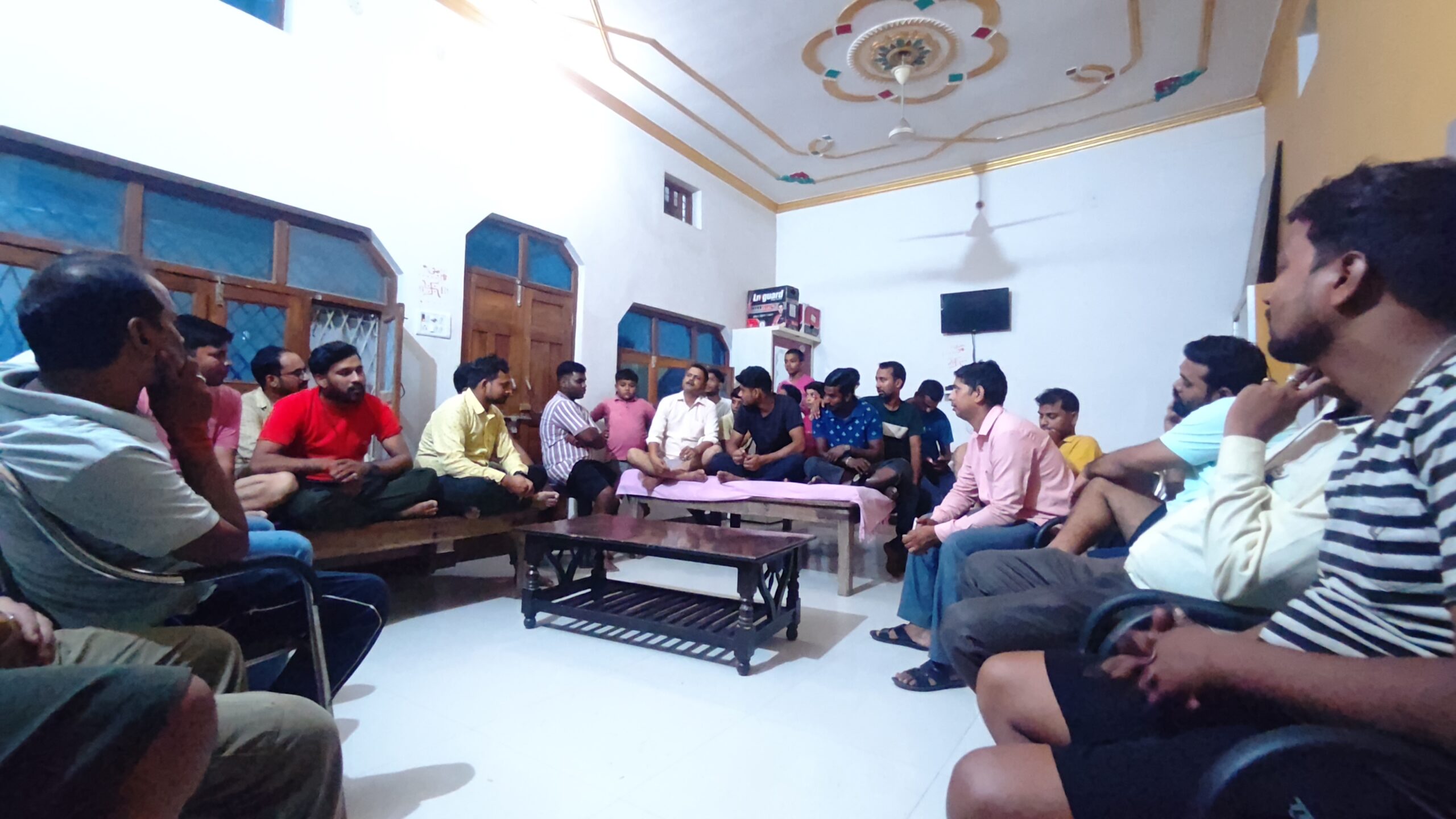 सूरापुर में दुर्गा पूजा पंडाल को लेकर बैठक संपन्न