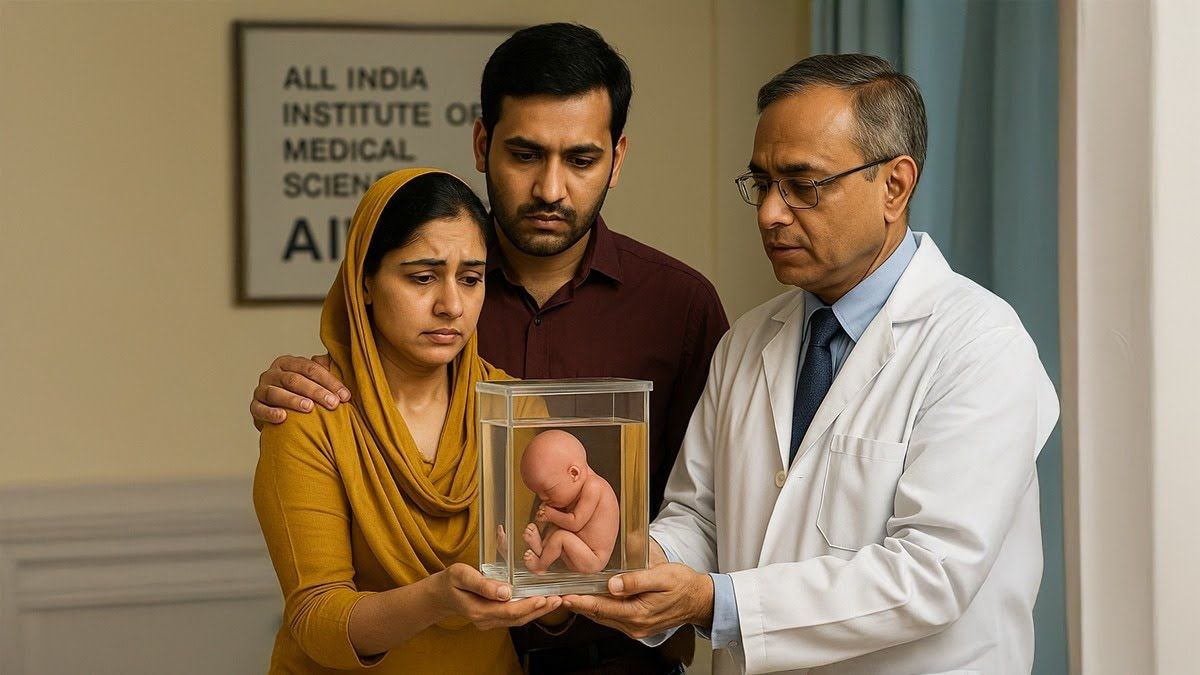 नेक पहल:- दिल्ली AIIMS में पहली बार हुआ भ्रूणदान
