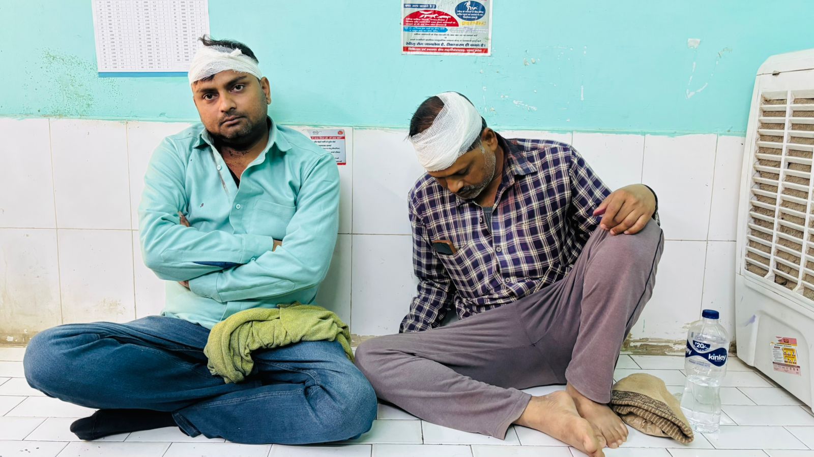 जमीन को लेकर मारपीट, दो भाई रेफर