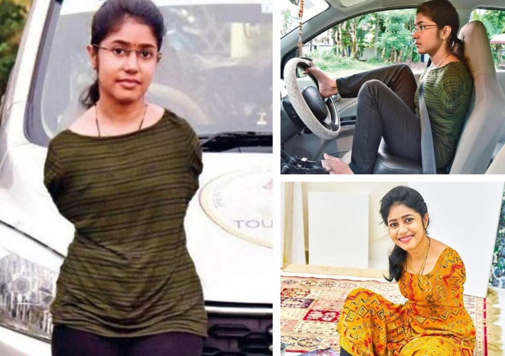 बिना हाथों के भी जिलोमोल थॉमस ने पाया ड्राइविंग लाइसेंस, आनंद महिंद्रा ने की तारीफ़