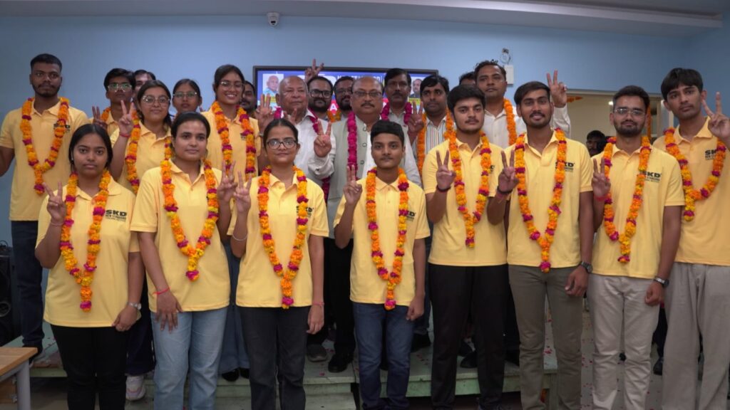 SKD न्यू स्टैंडर्ड कोचिंग इंस्टीट्यूट के विद्यार्थियों की NEET-2026 में शानदार सफलता