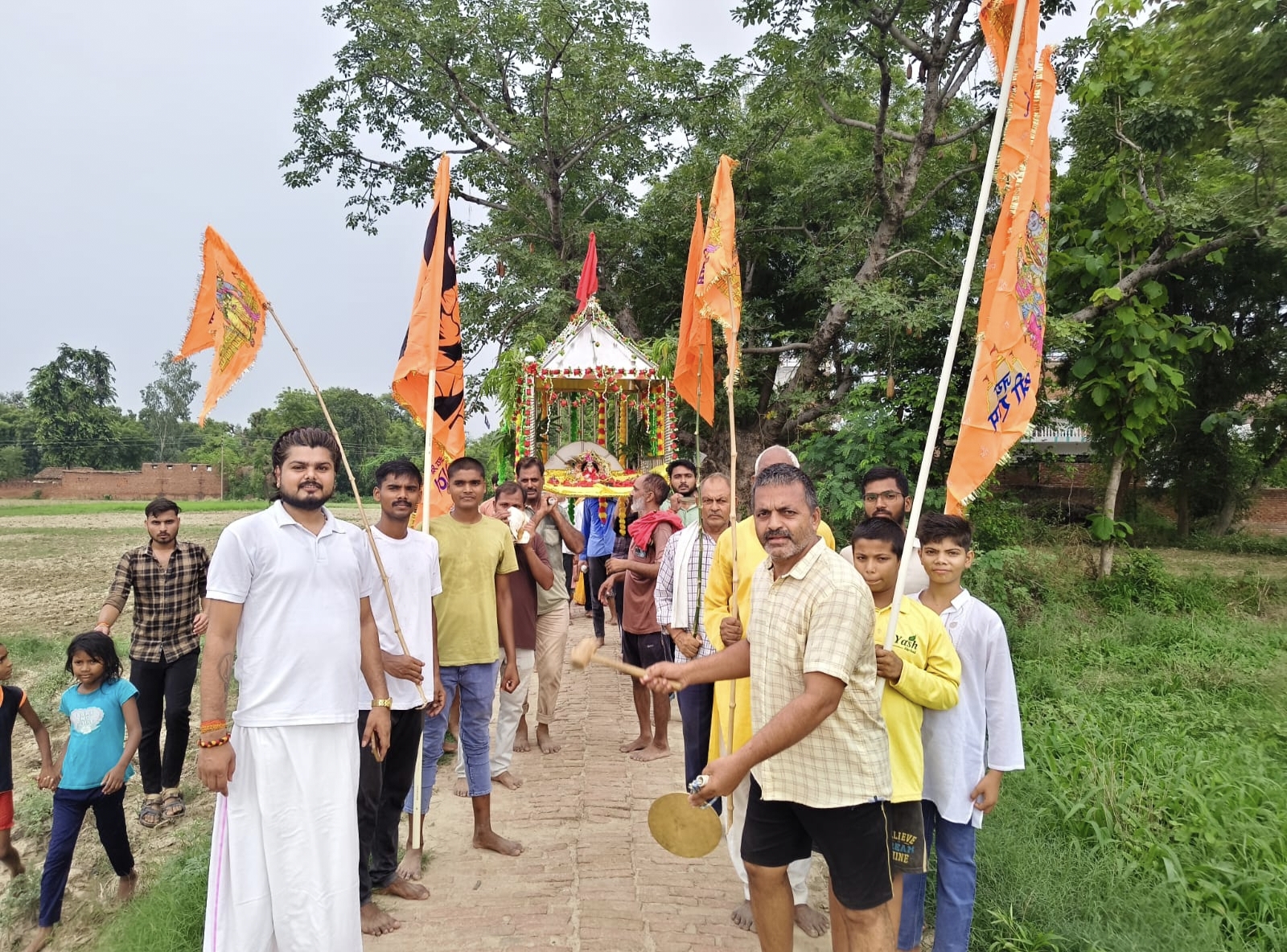 समोधपुर में धूमधाम से निकली भगवान जगन्नाथ की भव्य रथयात्रा, जयकारों से गूंजा क्षेत्र